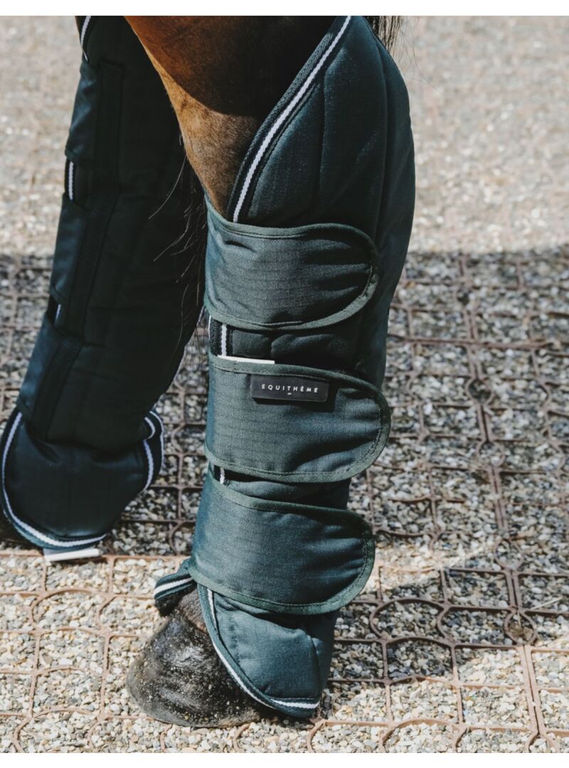 Protectores de Transporte Equithème “Tyrex 600D” Verde