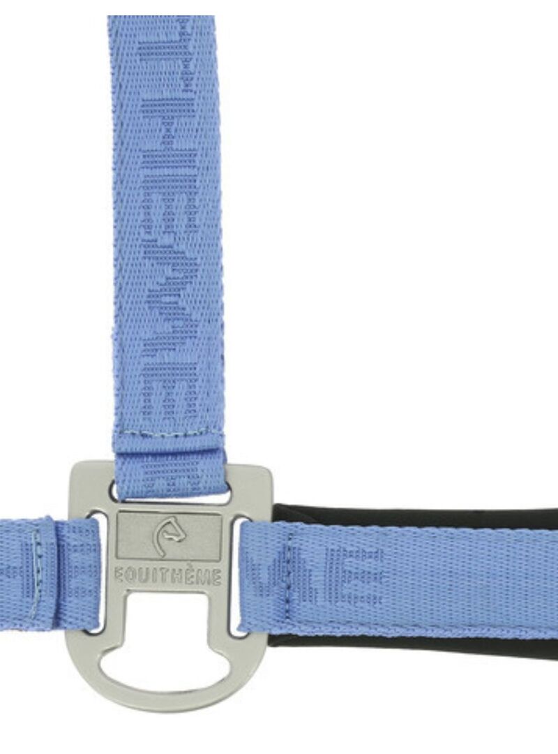 Cabezada de Nylon Equithème “Jacquard” Negro