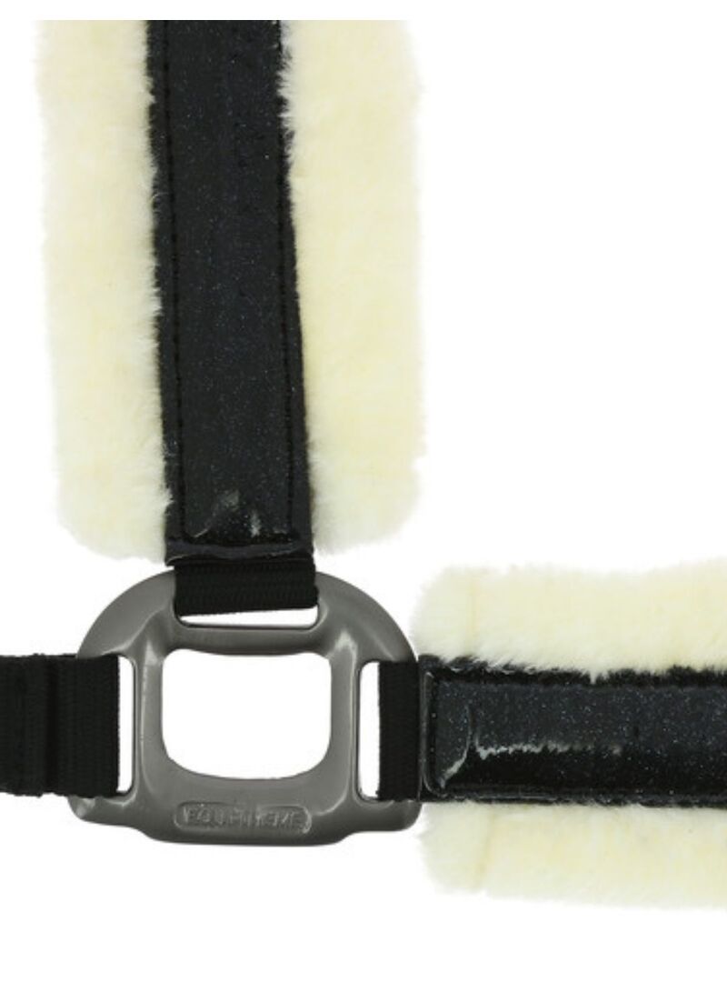 Cabezada de Nylon Equithème “Fashion” Marrón