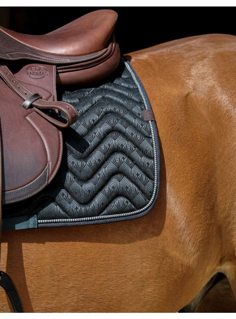 Mantilla Equithème “Brocart” Verde Bosque