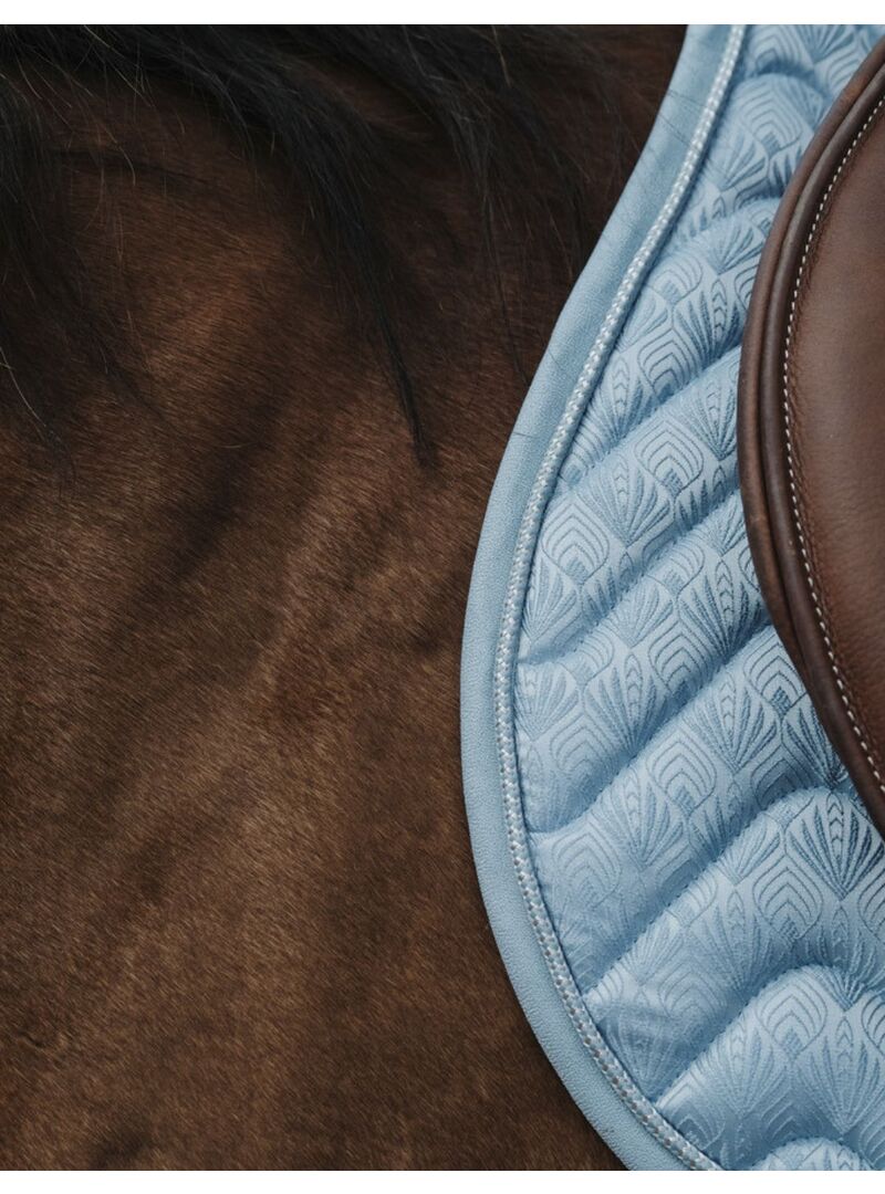 Mantilla Equithème “Brocart” Celeste