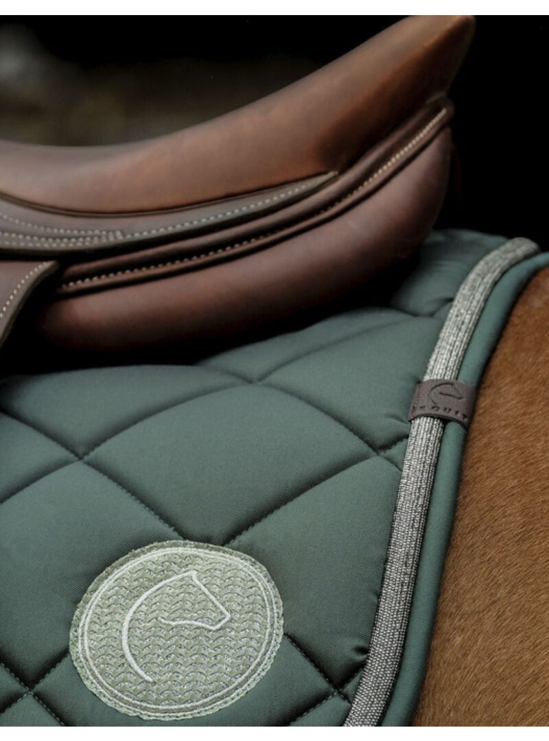 Mantilla Equithème Badge 2.0 Verde Bosque