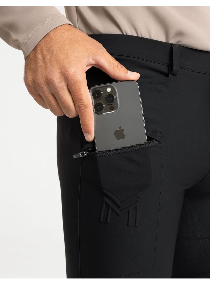 Pantalón Motion Knee Grip Hombre Maximilian Negro