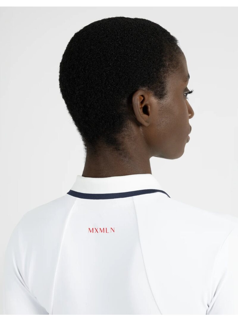 Polo Concept Manga Larga Mujer Blanco