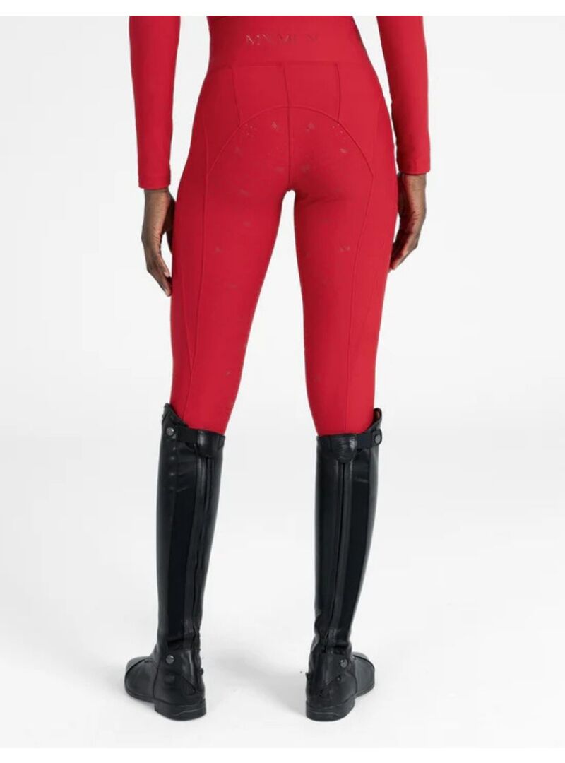 Mallas Outline Mujer Full Grip Maximilian Grenadine Rojo