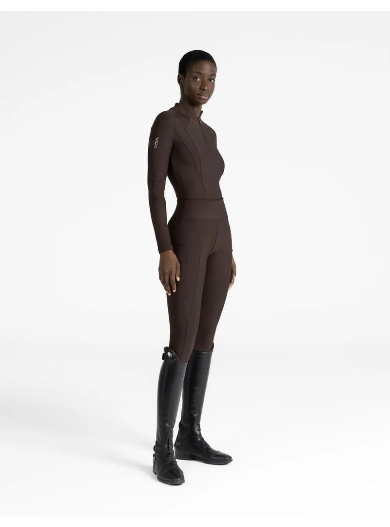 Base Layer Manga Larga Frame Mujer Maximilian Chocolate