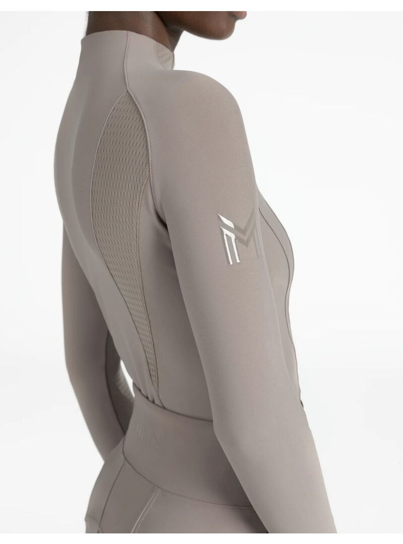 Base Layer Manga Larga Frame Mujer Maximilian Taupe