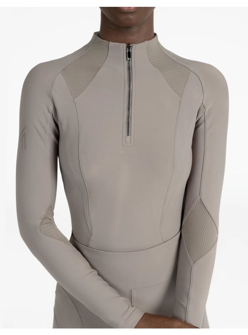 Base Layer Manga Larga Frame Mujer Maximilian Taupe