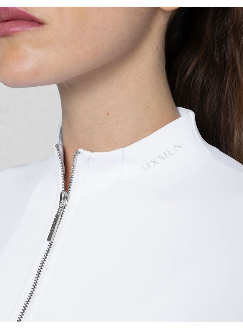 Base Layer Manga Larga Mujer Maximilian Blanco/Plateado