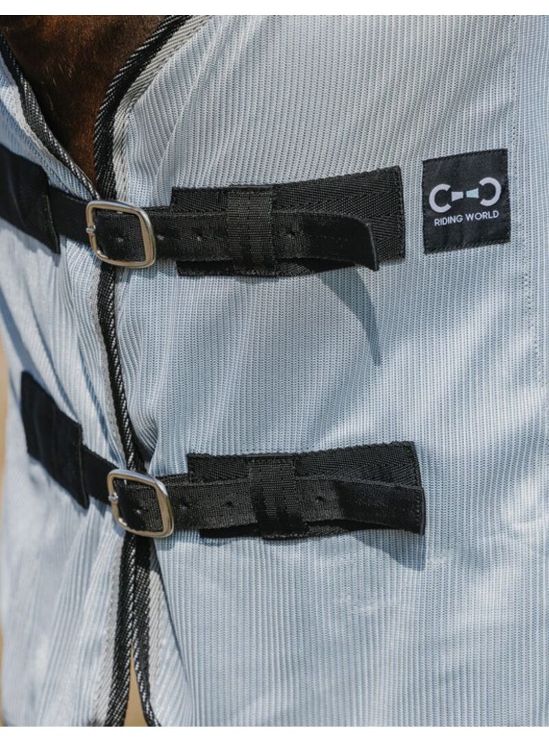 Manta Riding World Belly Mesh Gris