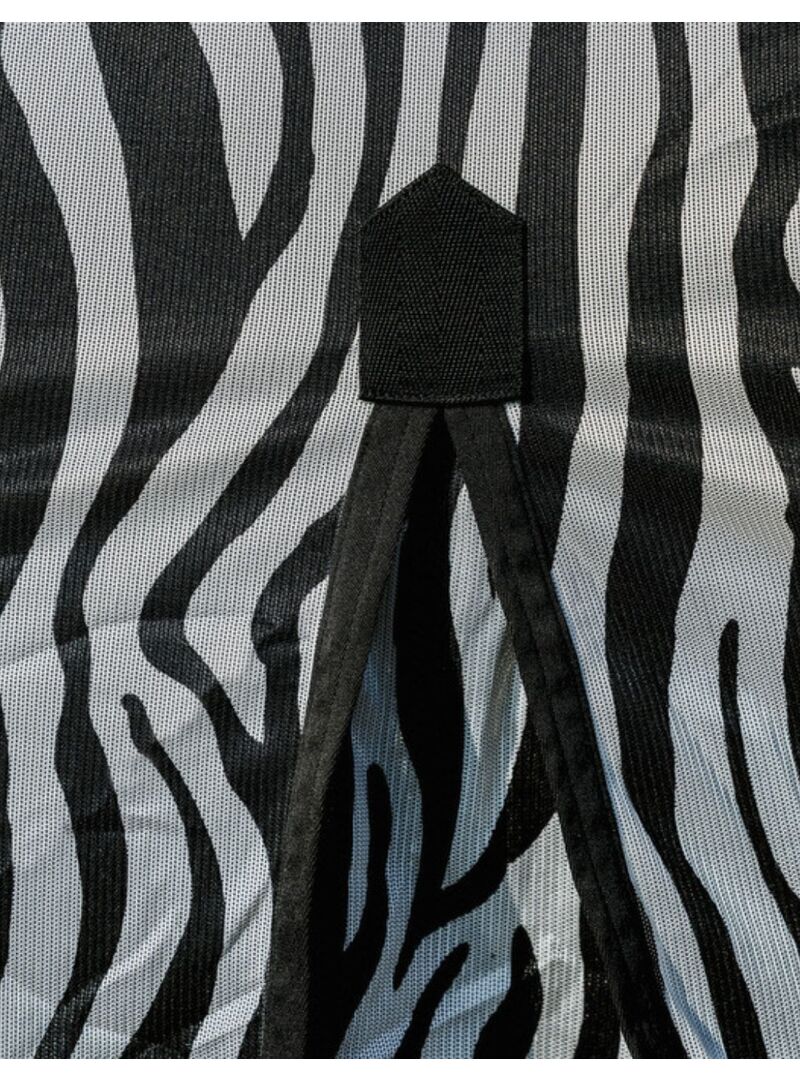 Manta Riding World Belly Mesh Zebra