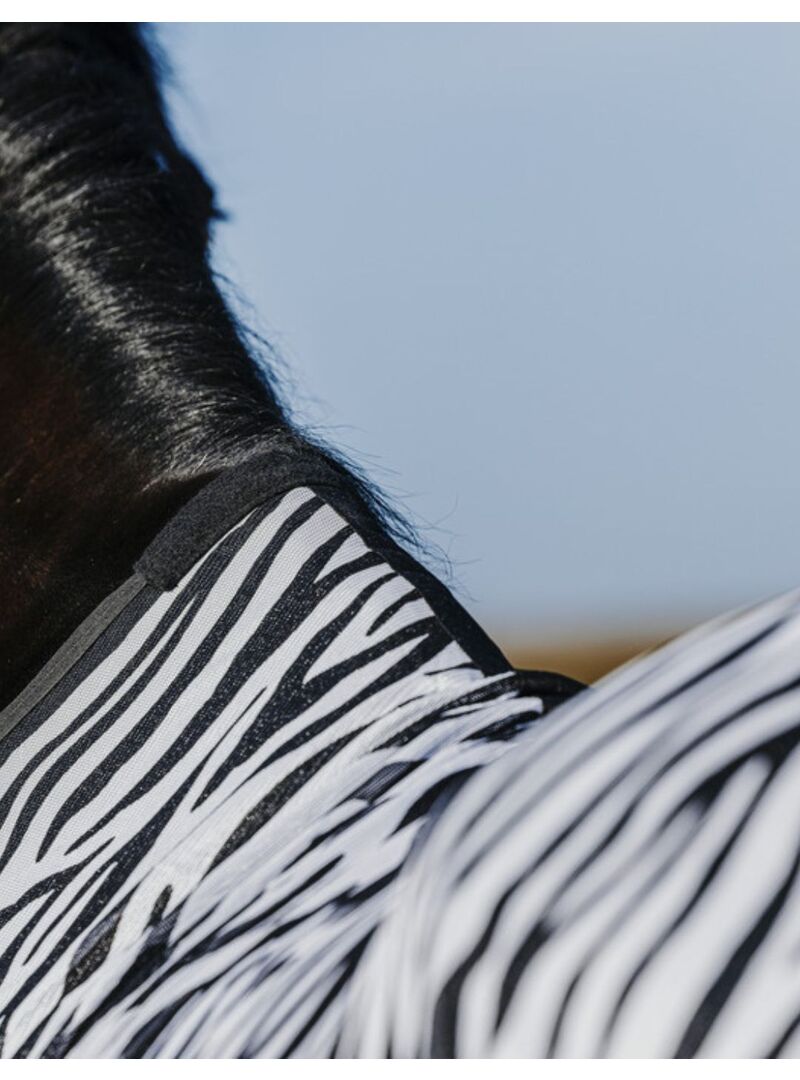 Manta Riding World Belly Mesh Zebra