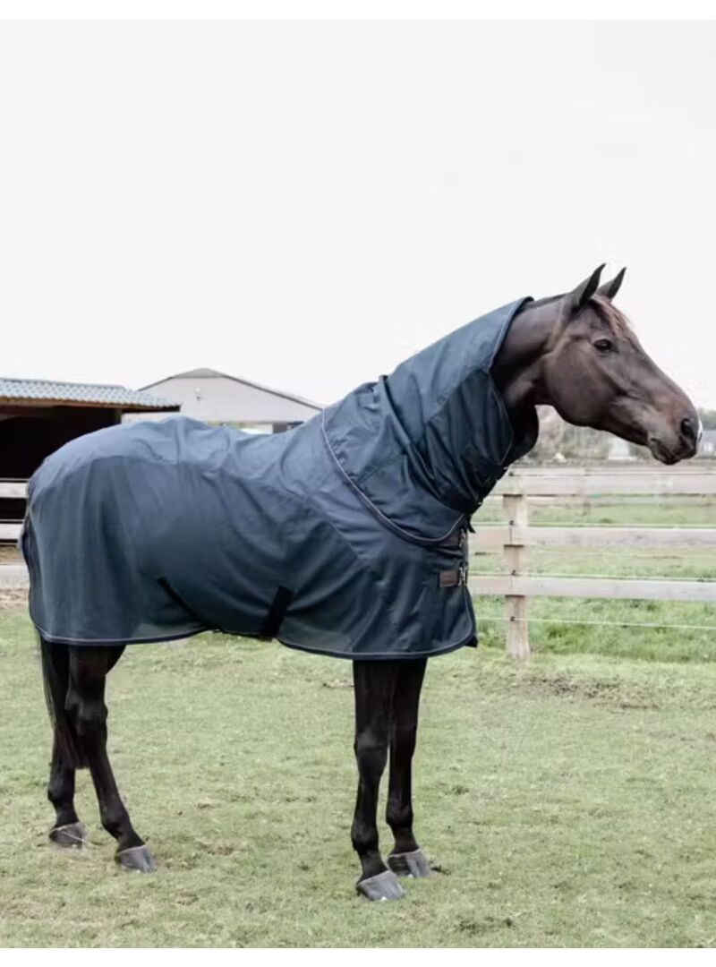 Manta Combo Impermeable Antimoscas Fly Rug Kentucky Marino