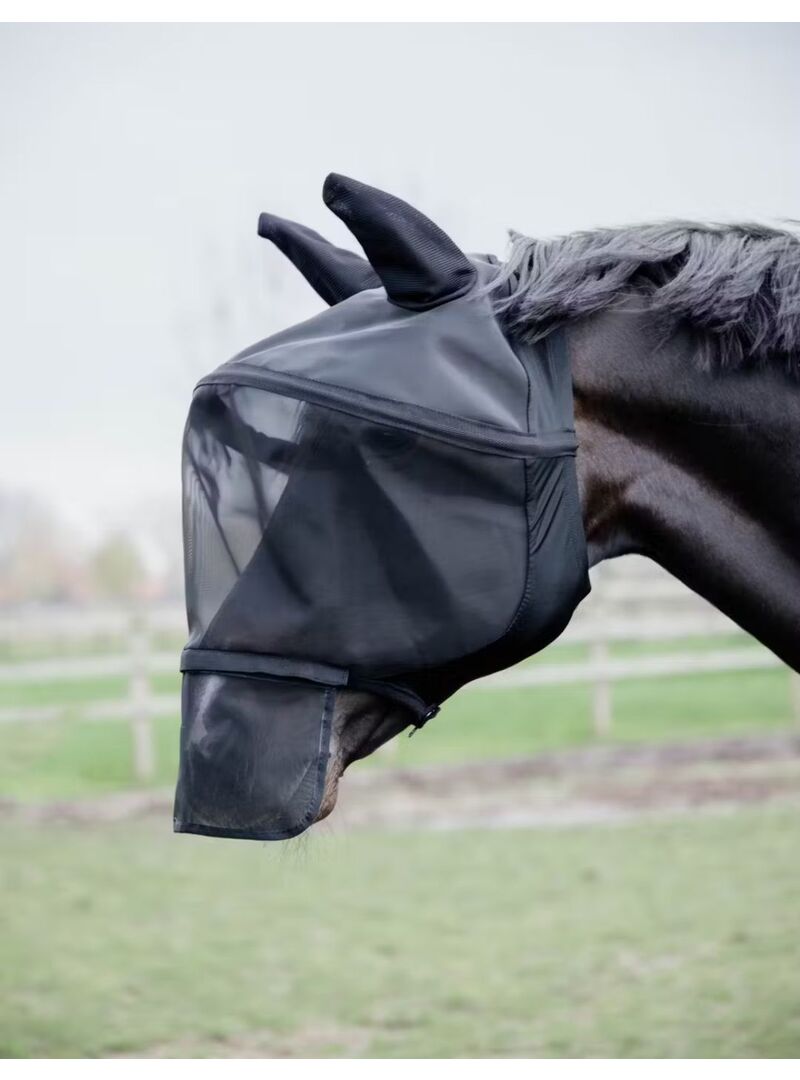 Máscara Antimoscas Fly Mask Pro Kentucky Negro