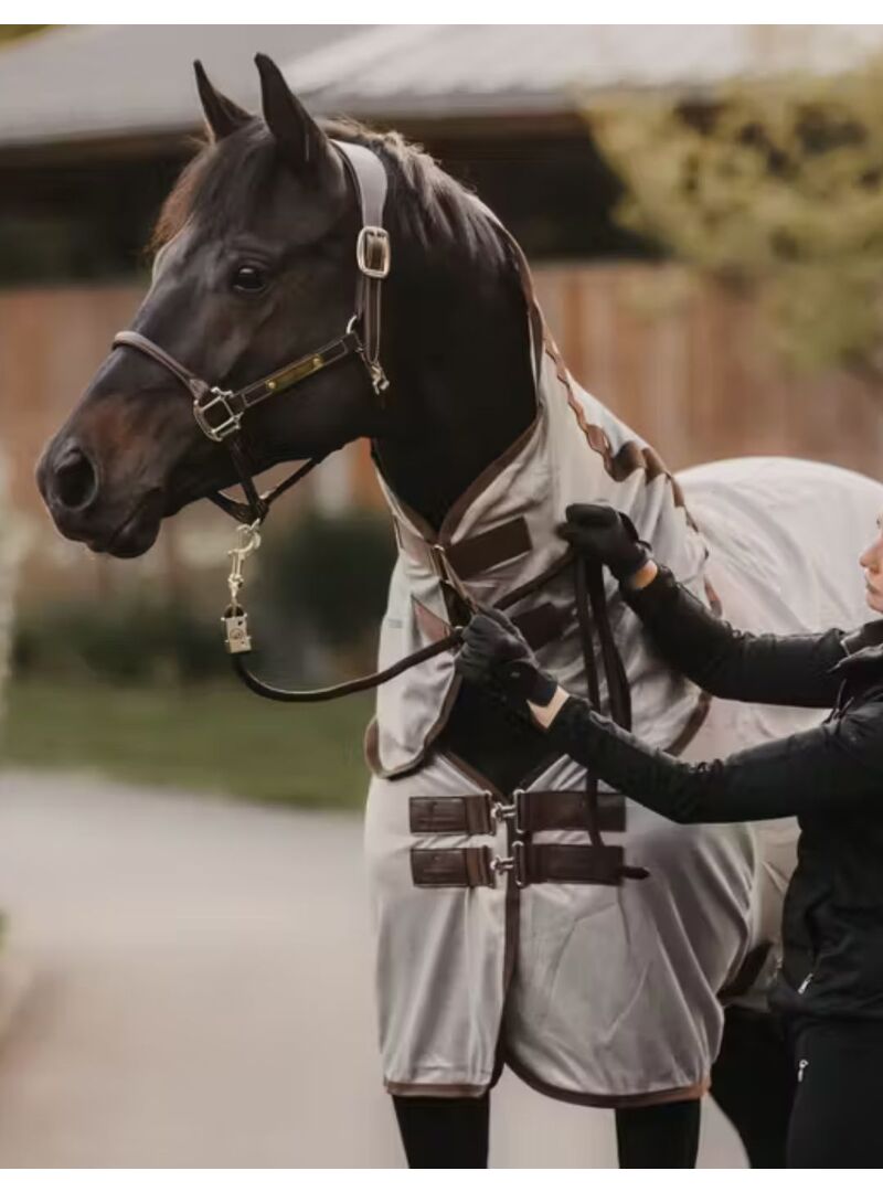 Manta Antimoscas Mesh Fly Rug Classic Kentucky Plata