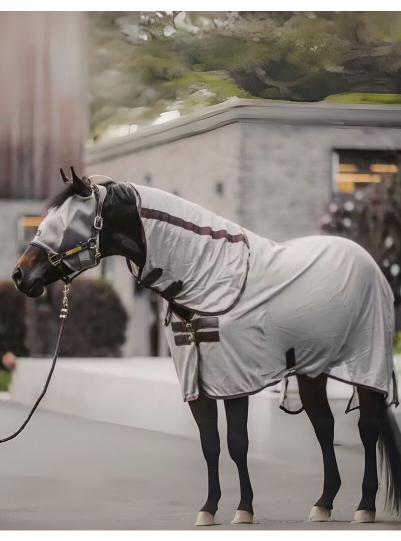 Manta Antimoscas Mesh Fly Rug Classic Kentucky Plata